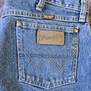 Wrangler Men's Blue Bootcut Jeans